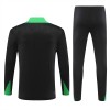 Brazilië Trainings Sweatshirt Quarter-zip 2024-25 Zwarte - Heren